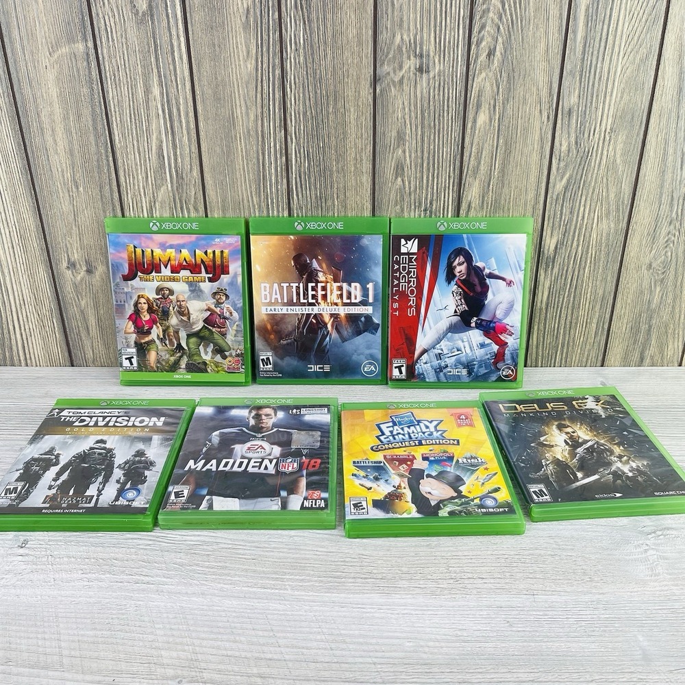 Xbox One Game Lot • 7 Various Games Tested Working